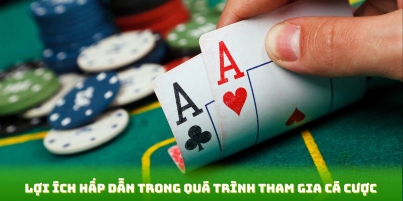 Lợi ích hấp dẫn trong quá trình tham gia cá cược